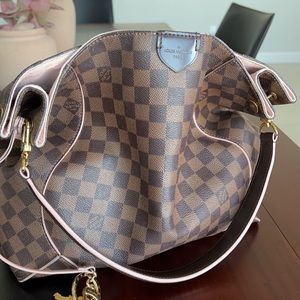 Louis Vuitton Damien Ebene Carissa Hobo Ballerina Pink